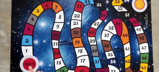 20 Lembrancinha Sistema solar - Jogo de tabuleiro